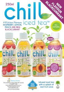 Blackcurrant Chill Iced Tea 250ml Email Flyer